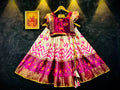 ZIGZAG SLUB DESIGNER KIDS LEHENGA Anant Tex Exports Private Limited