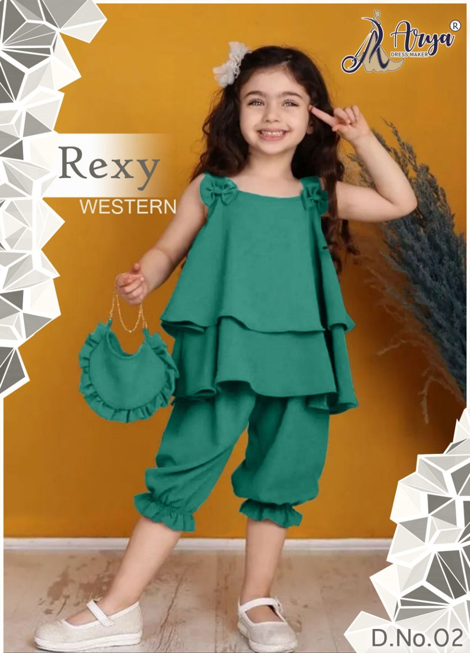 Kid's designer Suhani Western For Children Girl's Wear