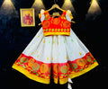 ORGANZA DIGITAL BANDHANI PRINT KIDS LEHENGA Anant Tex Exports Private Limited