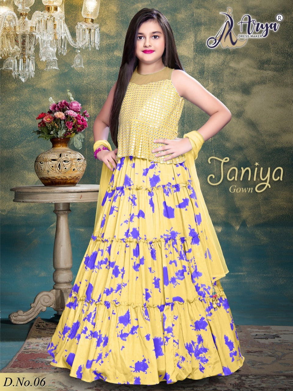 JANIYA KIDS LEHENGA CHOLI Anant Tex Exports Private Limited