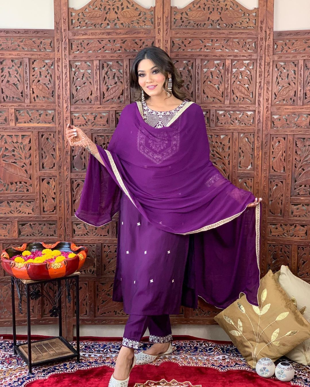 Party Wear Fancy Salwar Suit Anant Tex Exports Private Limited