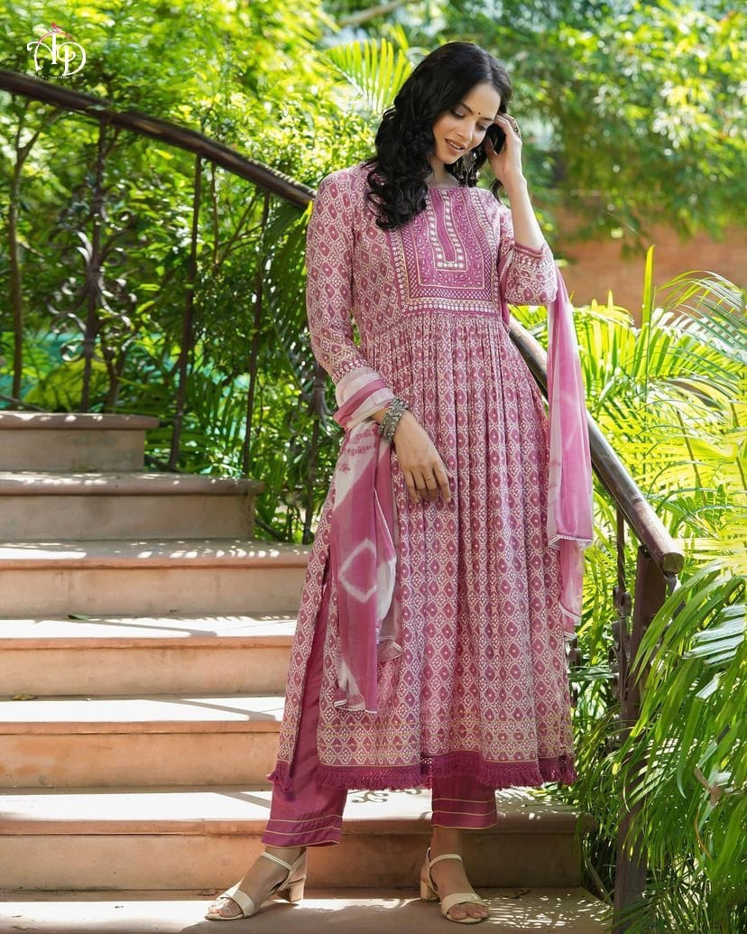 plazo Digital Printed Crepe Suits at Rs 1100 in Surat | ID: 2851500255630