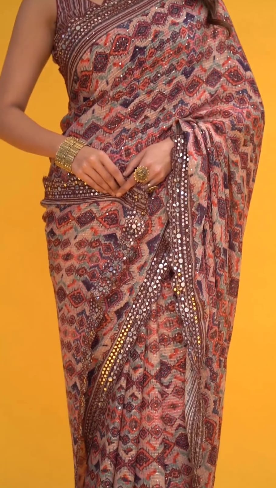 Party Wear Fancy Vichitra Silk Saree Anant Tex Exports Private Limited