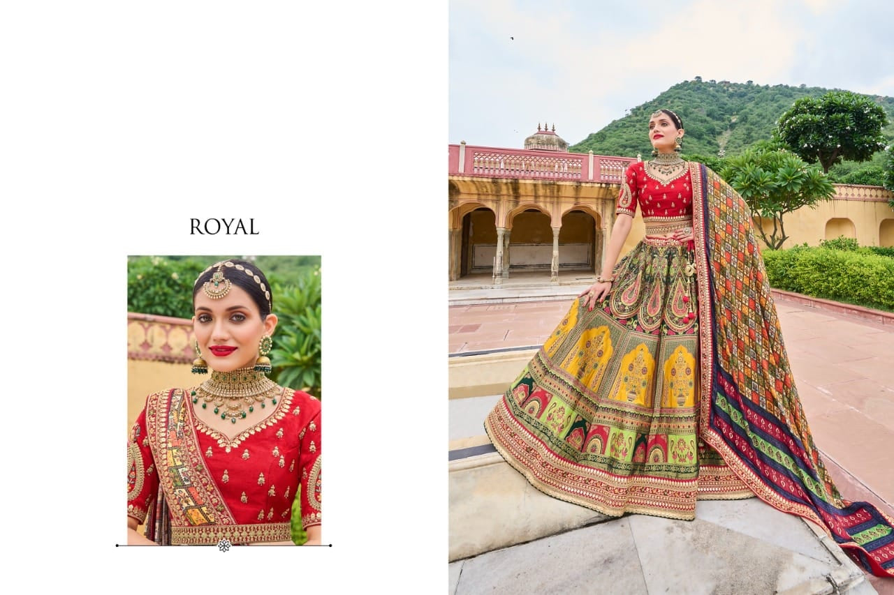 ROYAL VOL 29 DESIGNER LEHENGA D.NO -1020 Anant Tex Exports Private Limited