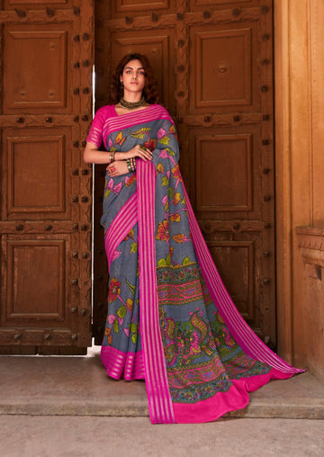 Ruchika Party Wear Saree Anant Tex Exports Private Limited