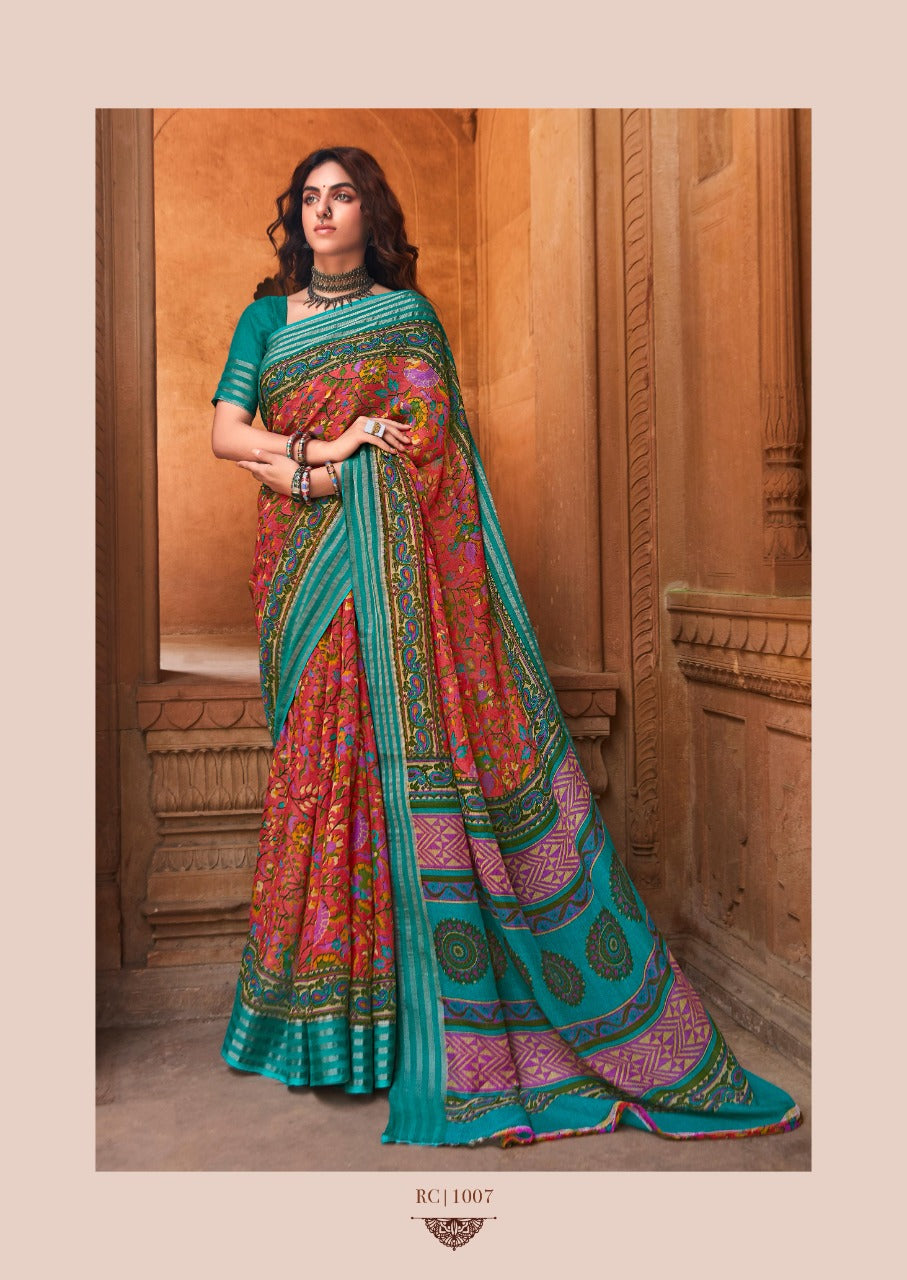 Ruchika Party Wear Saree Anant Tex Exports Private Limited