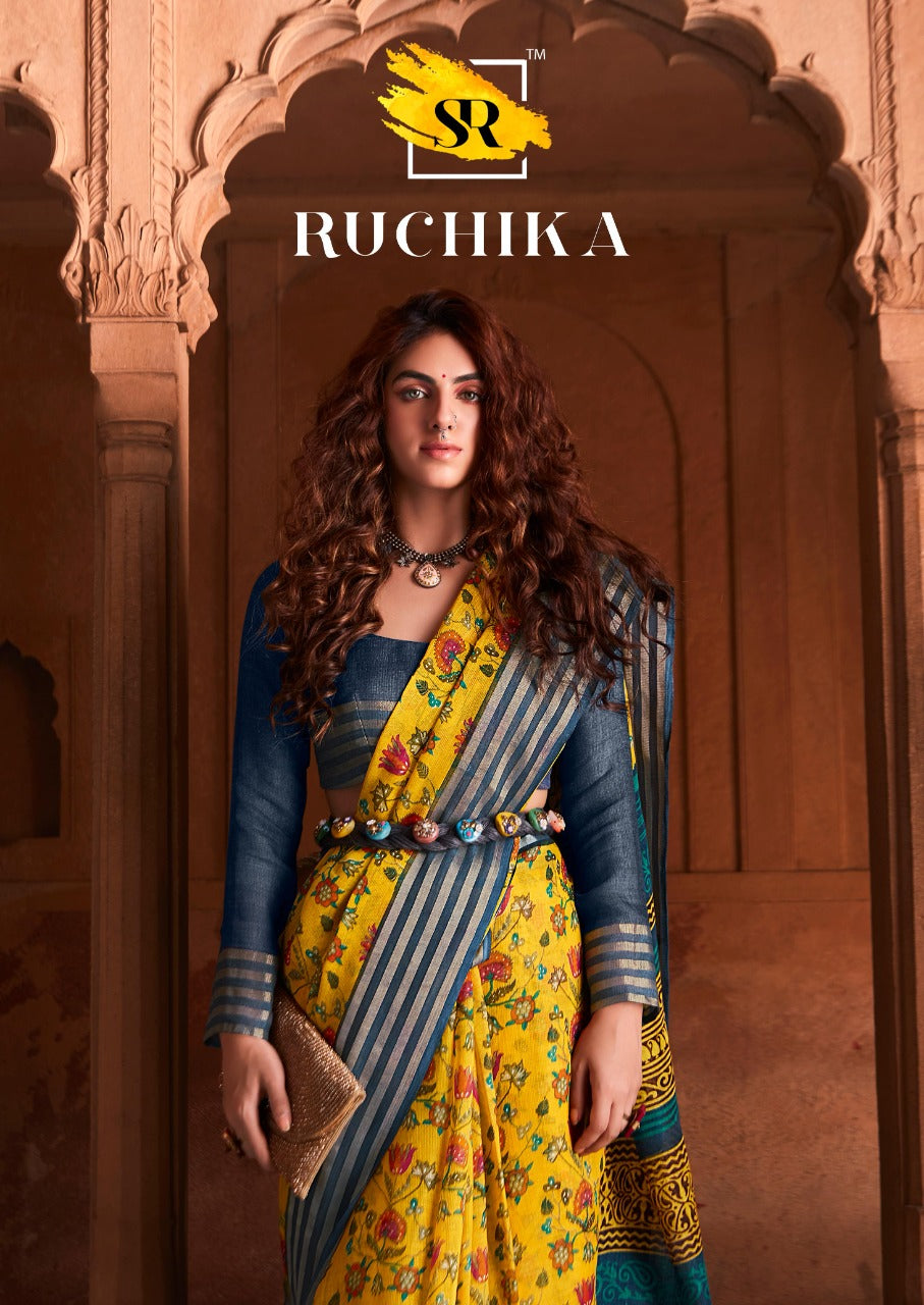 Ruchika Party Wear Saree Anant Tex Exports Private Limited