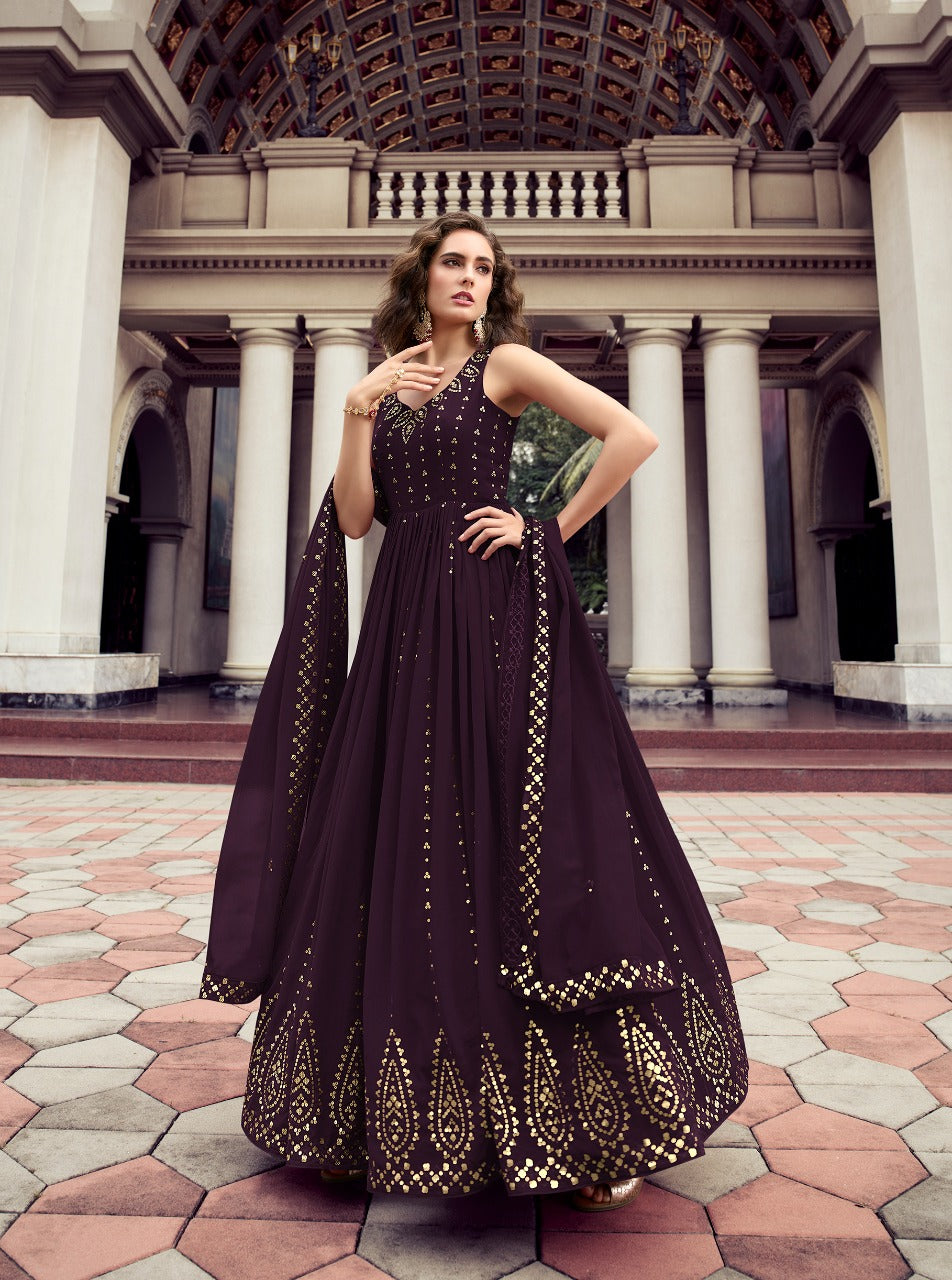 Flory Vol. 26 Fancy Anarkali Gown Anant Tex Exports Private Limited