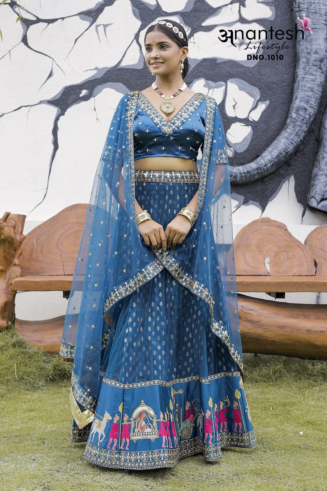 ANANTESH FLAIRY BEATS VOLUME 2 SERIES 1008 TO 1014 LEHENGA Anant Tex Exports Private Limited