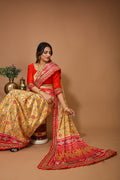 Patola Satin Silk & Digital Print Saree Anant Tex Exports Private Limited