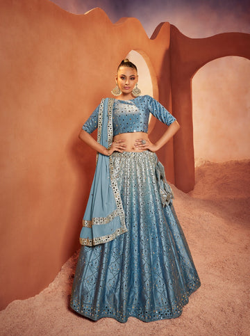 BRIDESMAID VOL. 29 DESIGNER VELVET LEHENGA SERIES 2281 TO 2285 Anant Tex Exports Private Limited