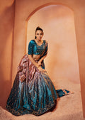 BRIDESMAID VOL. 29 DESIGNER VELVET LEHENGA SERIES 2281 TO 2285 Anant Tex Exports Private Limited