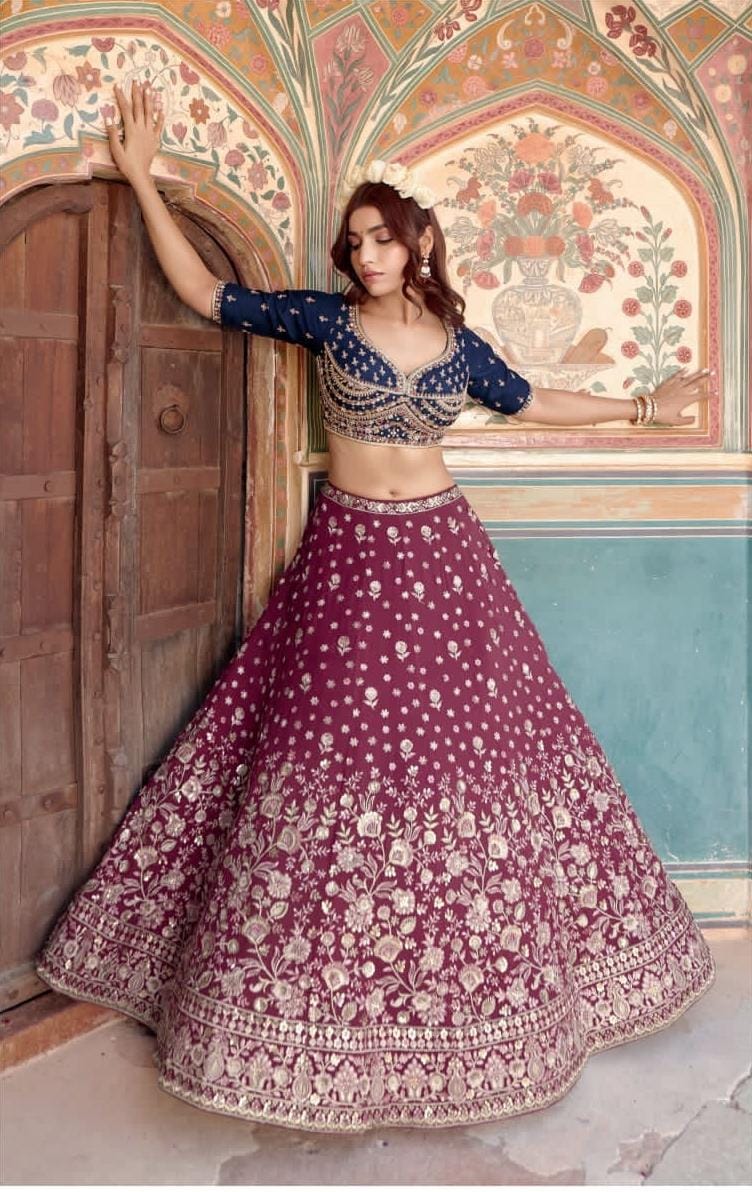 NAVKAR COUTOURE DESIGNER LEHENGA Anant Tex Exports Private Limited