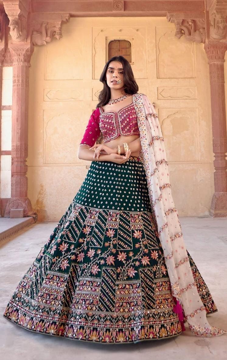 NAVKAR COUTOURE DESIGNER LEHENGA Anant Tex Exports Private Limited