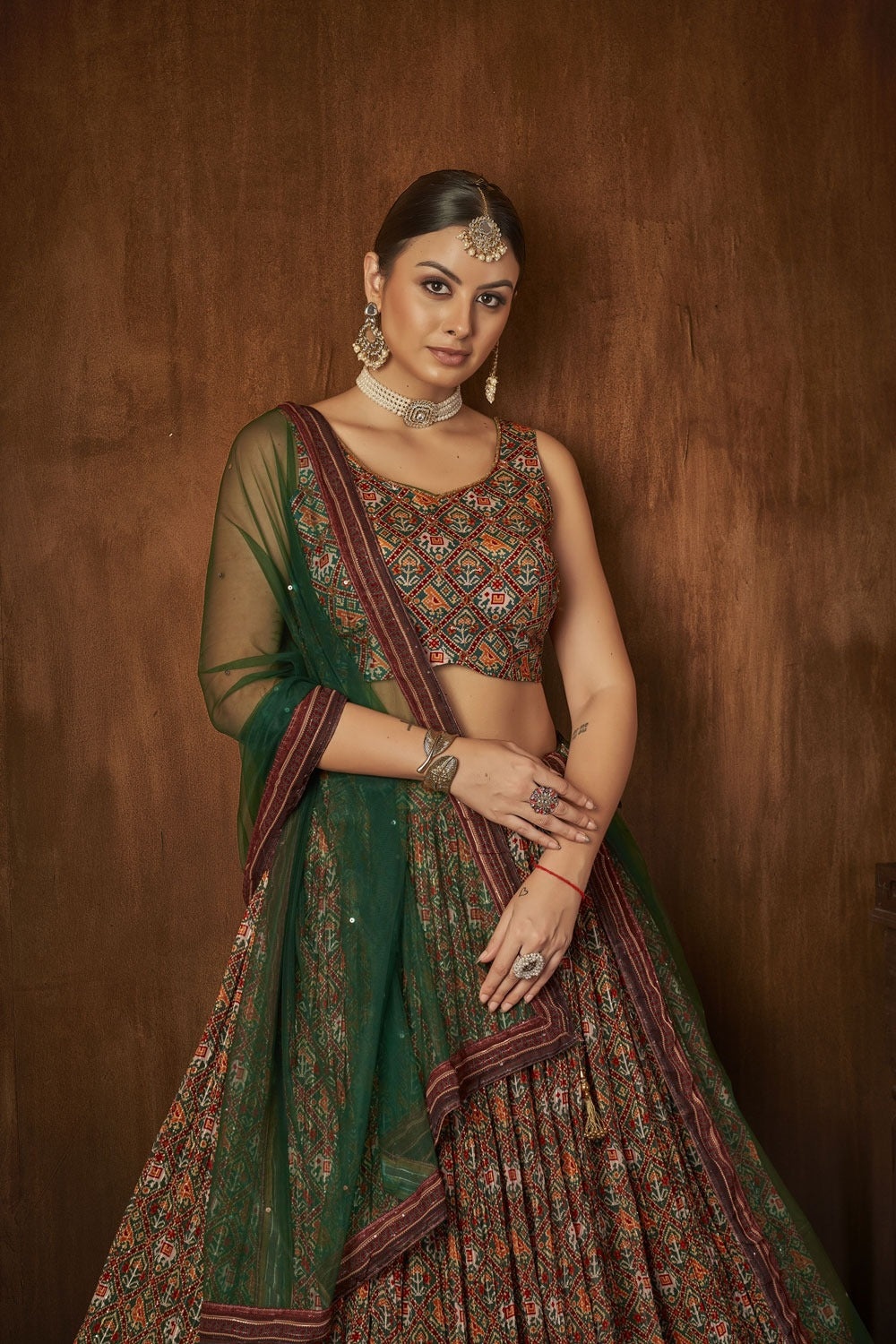 Aakrut vol 2 Readymade Crop-top Lehenga Choli Anant Tex Exports Private Limited