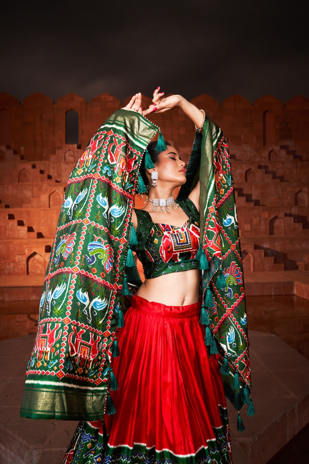 Patola Print Traditional Chaniya Choli