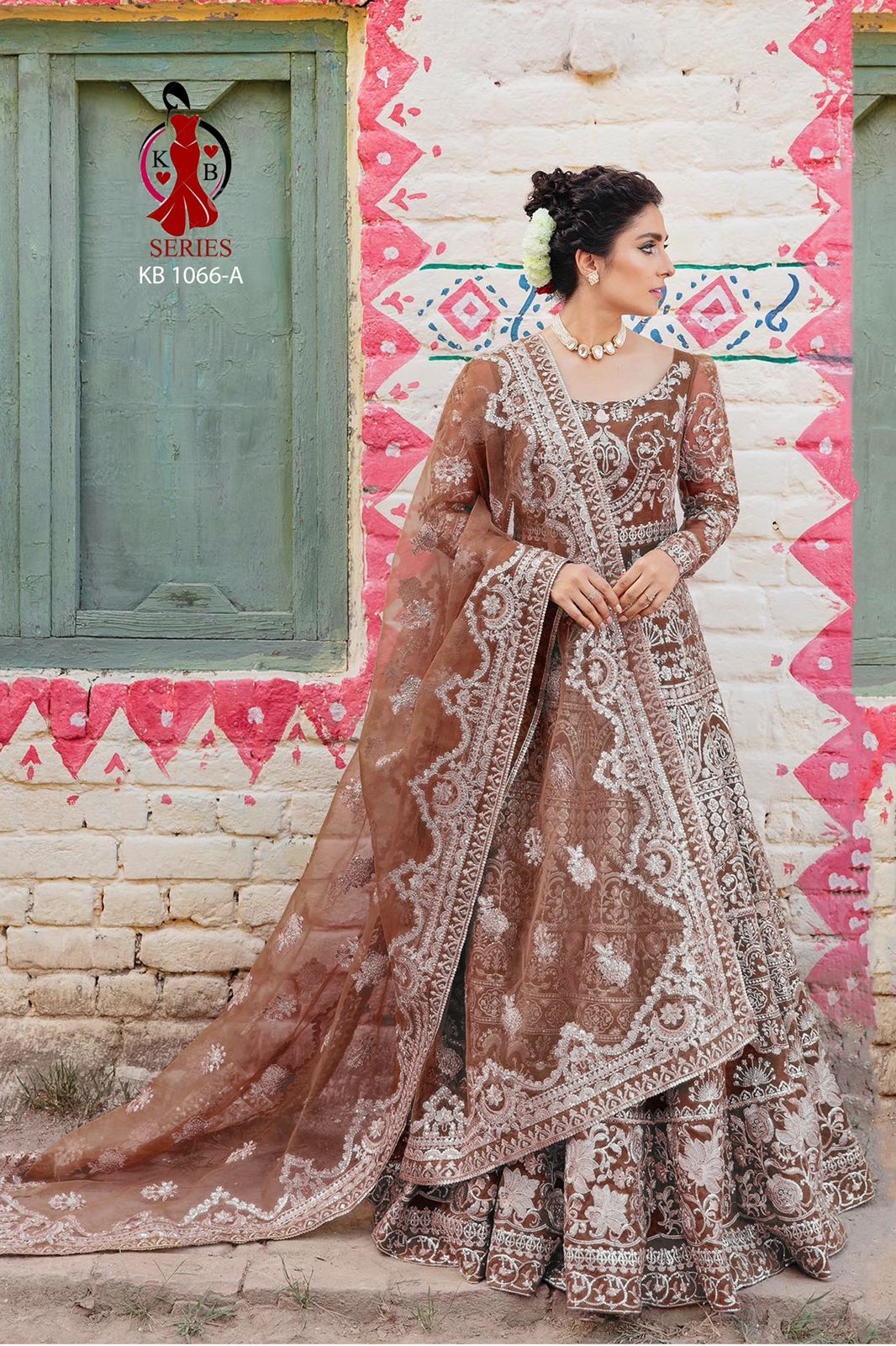 Bridal anarkali gown hotsell