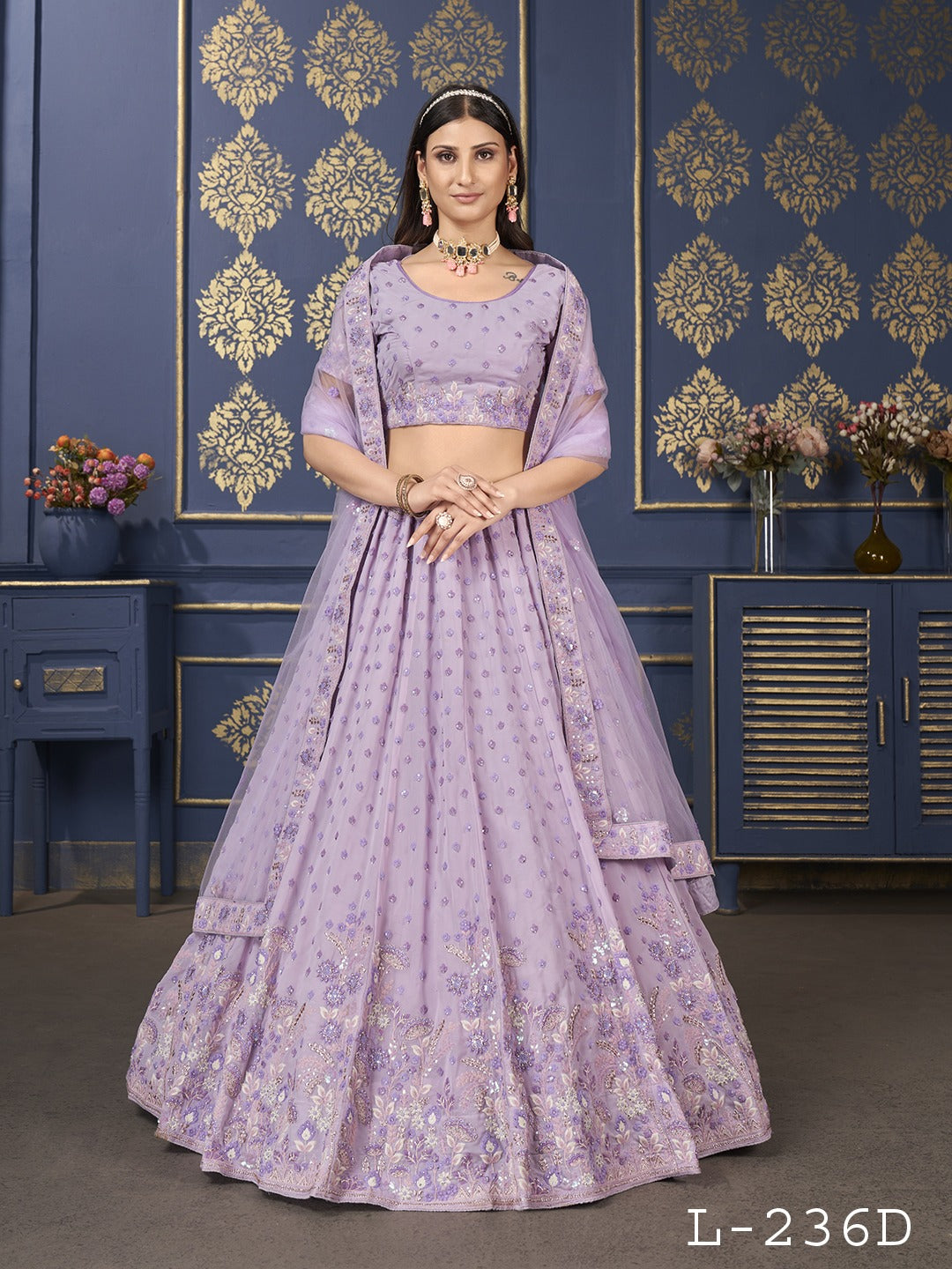 Designer Lehenga Choli D.no L-236 Anant Tex Exports Private Limited