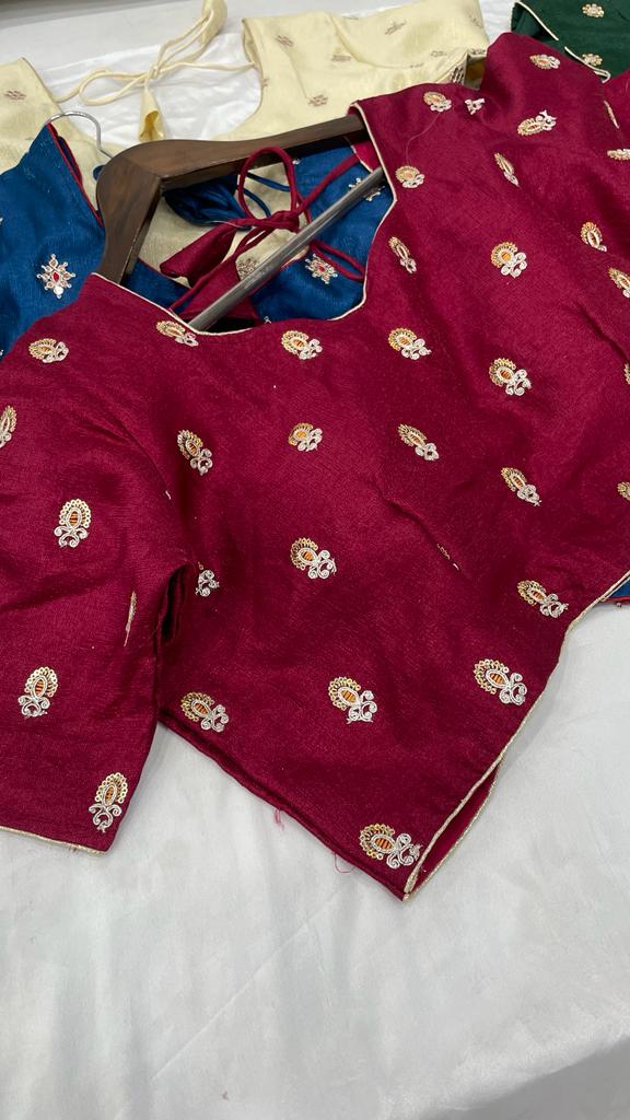 Beautiful Embroidered Blouse Anant Tex Exports Private Limited