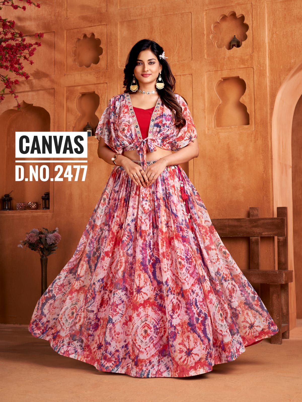 CANVAS PARTY WEAR LEHENGA Anant Tex Exports Private Limited