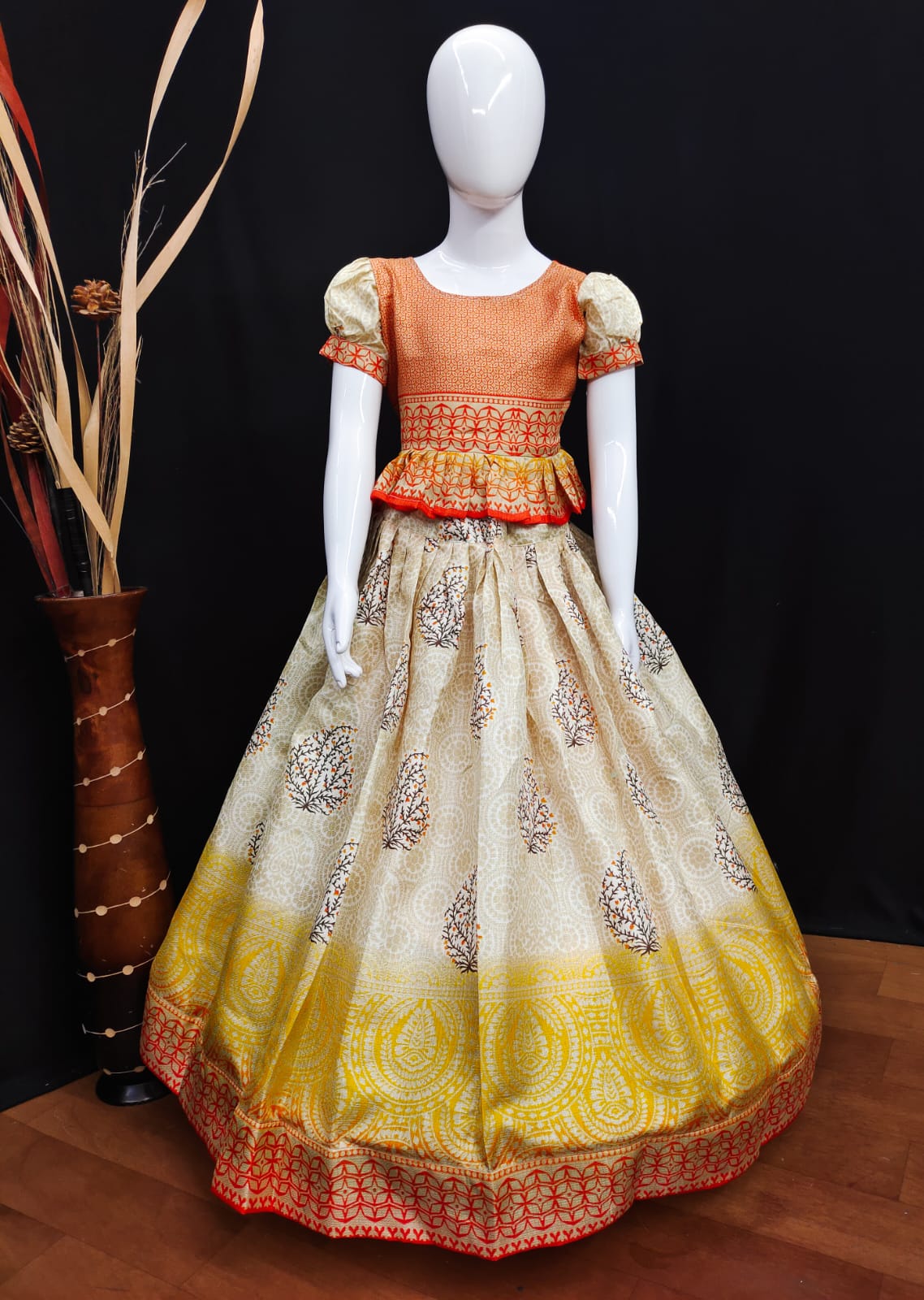 KIDS PATTU-2 FANCY LEHENGA Anant Tex Exports Private Limited