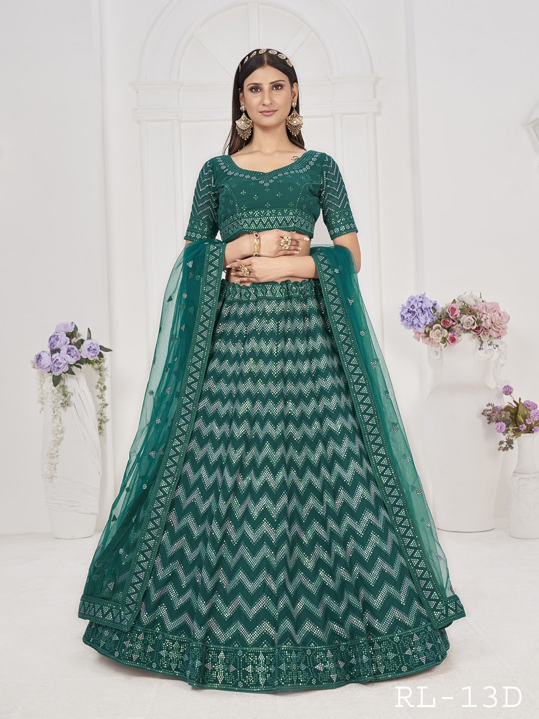 DESIGNER OCCASION WEAR LEHENGA D.NO RL-13 Anant Tex Exports Private Limited