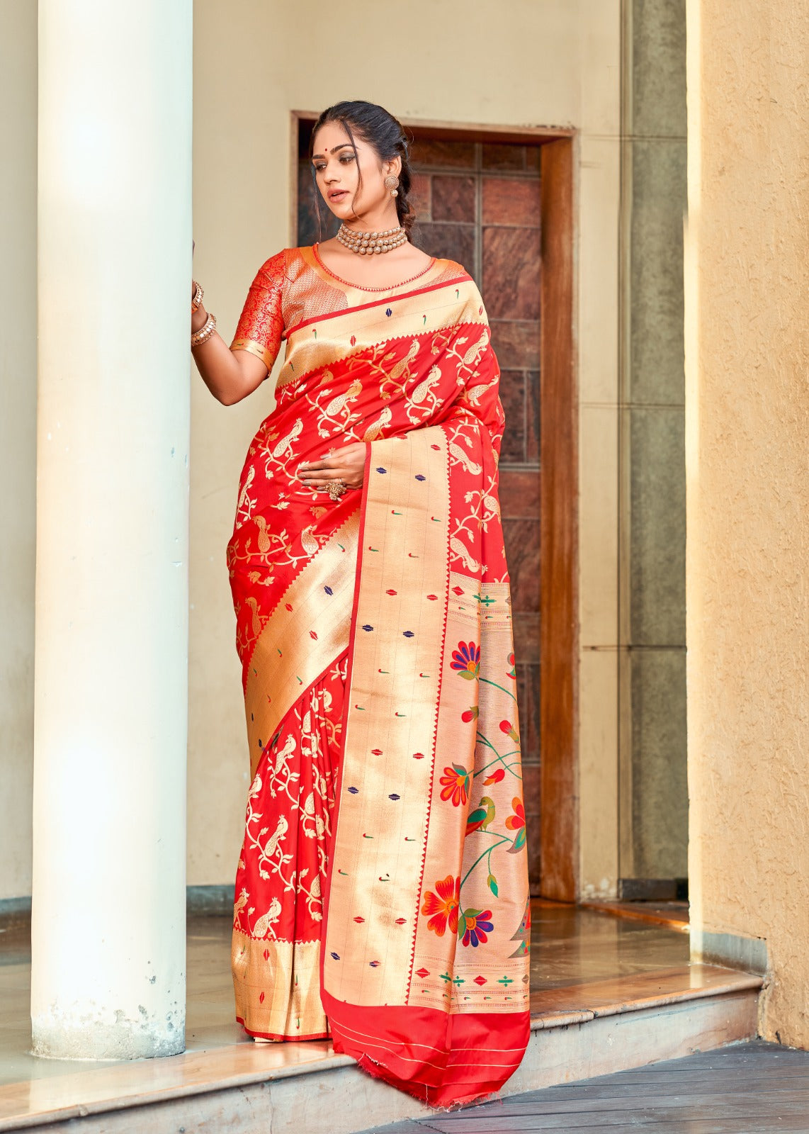 CHERISH SILK FESTIVE WEAR SAREE Anant Tex Exports Private Limited