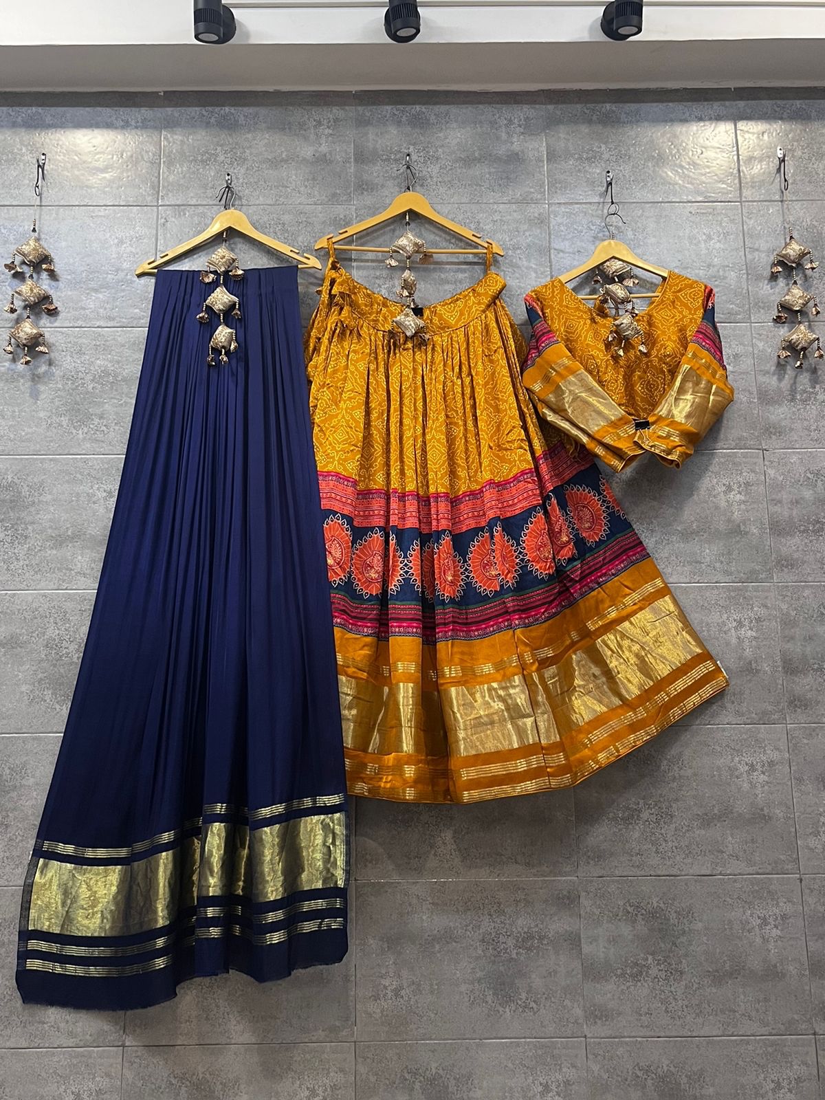 Fancy Designer Pure Gaji Silk Chaniya Choli