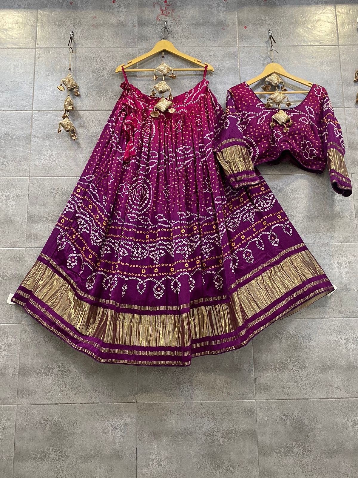 Party Wear Designer Pure Gaji Silk Chaniya Choli Anant Tex Exports Private Limited