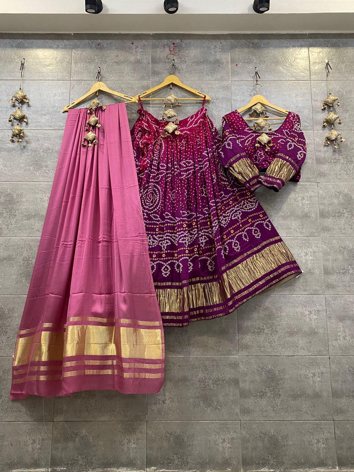 Party Wear Designer Pure Gaji Silk Chaniya Choli Anant Tex Exports Private Limited