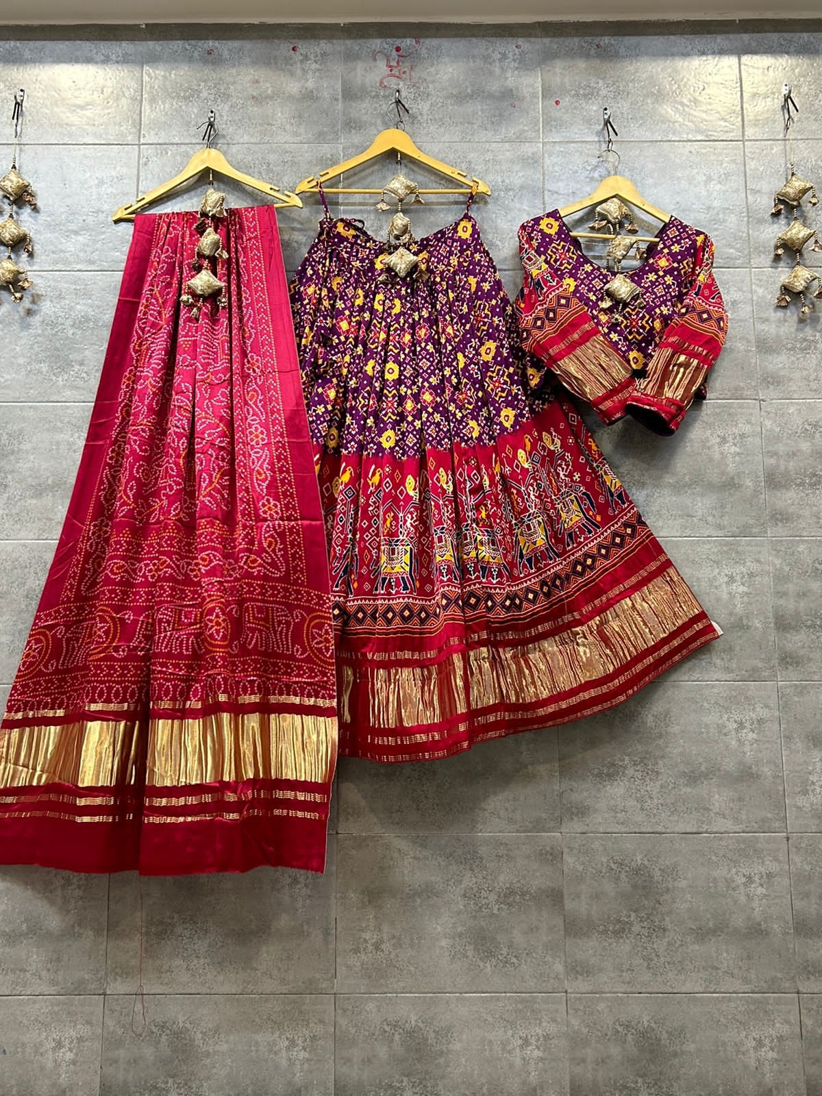 Party Wear Designer Pure Gaji Silk Chaniya Choli Anant Tex Exports Private Limited