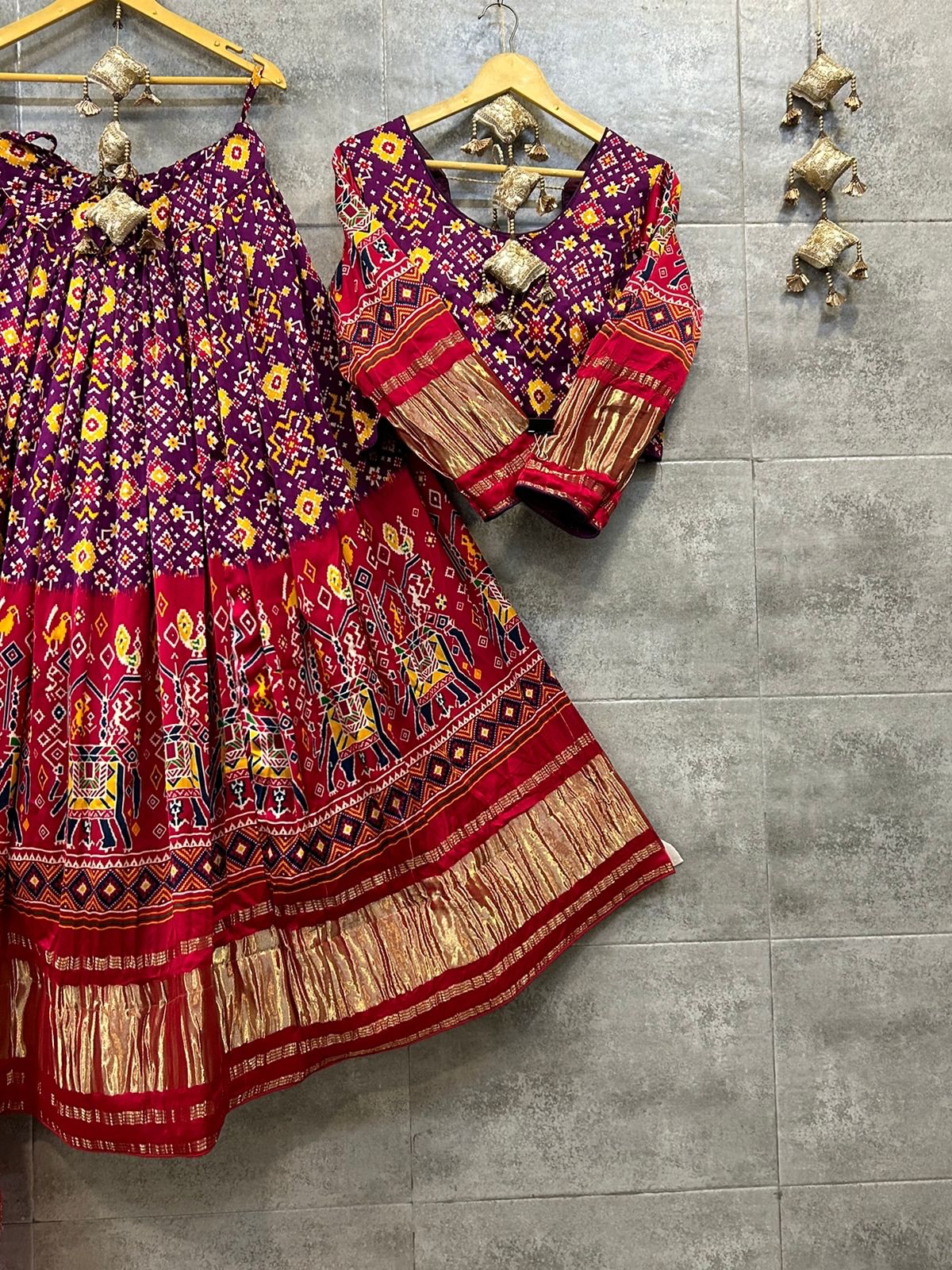 Party Wear Designer Pure Gaji Silk Chaniya Choli Anant Tex Exports Private Limited