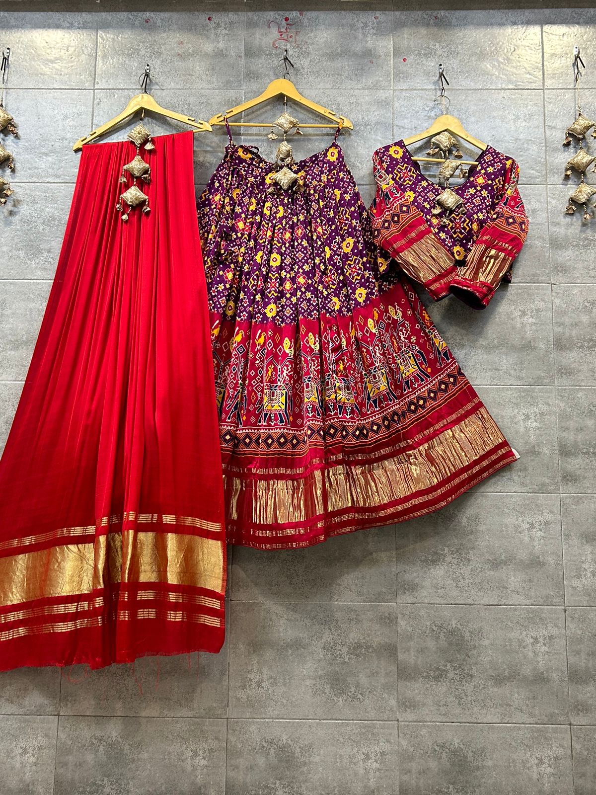 Party Wear Designer Pure Gaji Silk Chaniya Choli Anant Tex Exports Private Limited