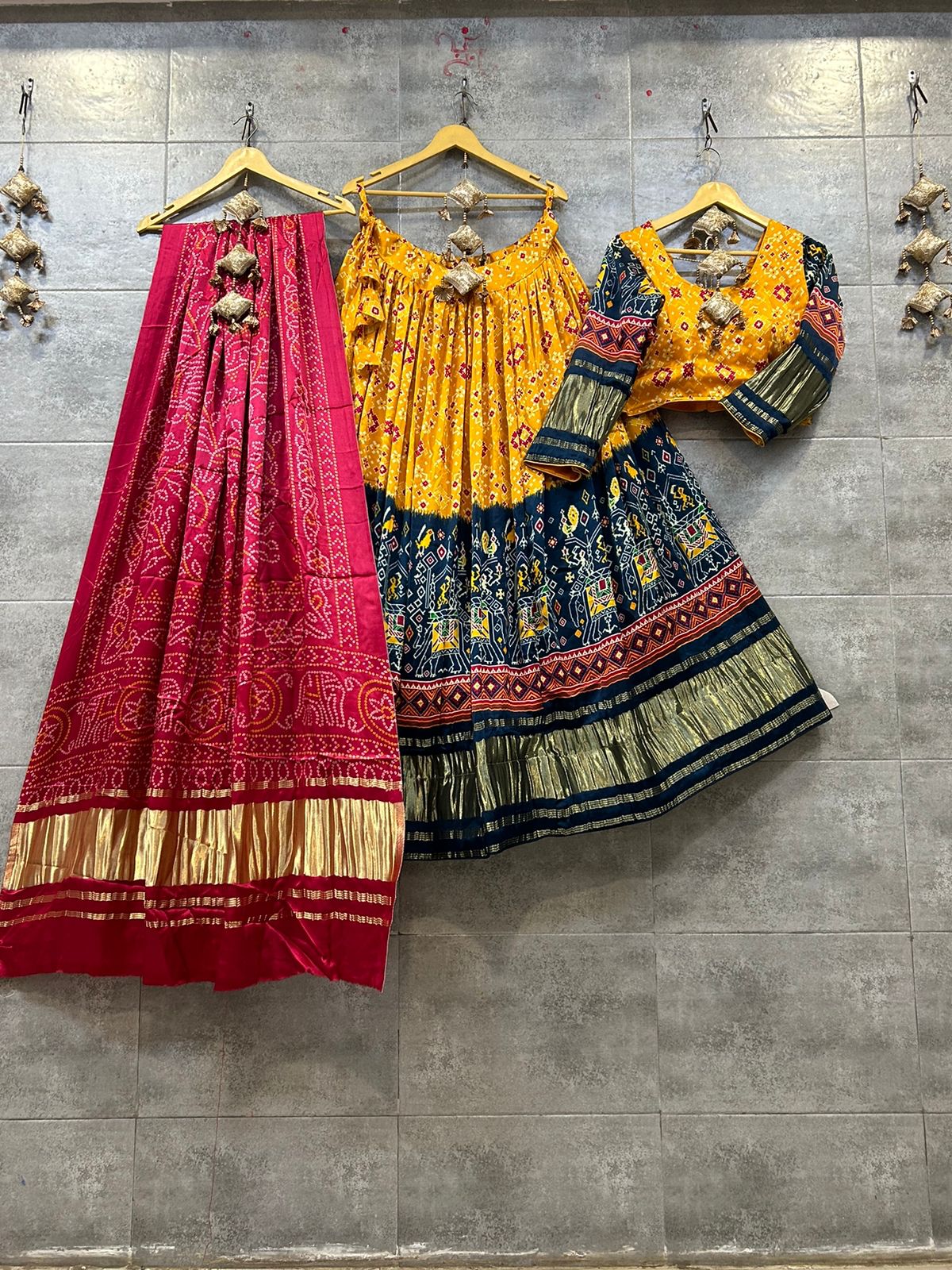 Party Wear Designer Pure Gaji Silk Chaniya Choli Anant Tex Exports Private Limited