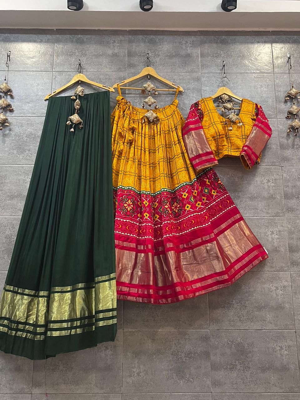 Party Wear Designer Pure Gaji Silk Chaniya Choli Anant Tex Exports Private Limited