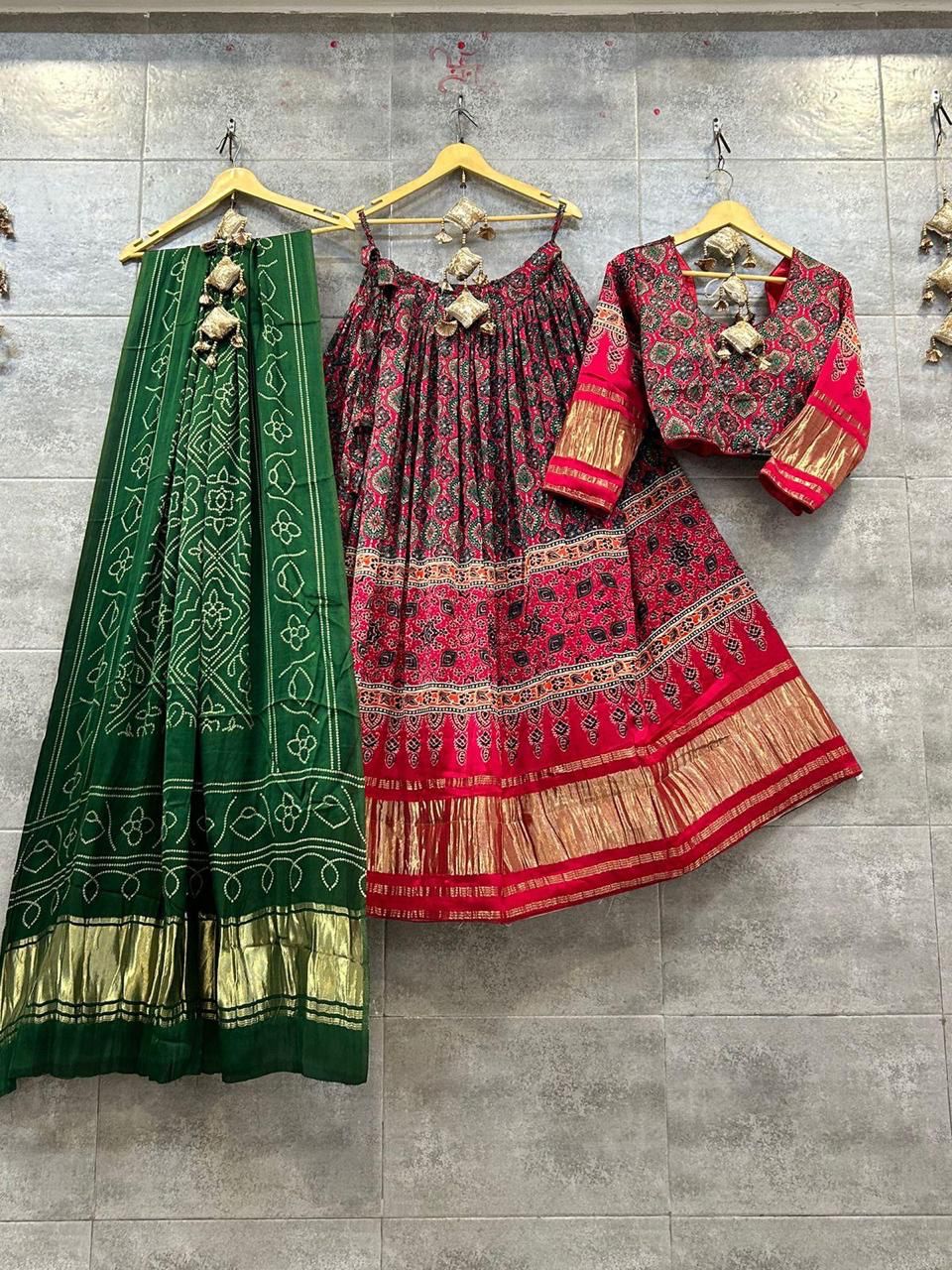 Party Wear Designer Pure Gaji Silk Chaniya Choli Anant Tex Exports Private Limited