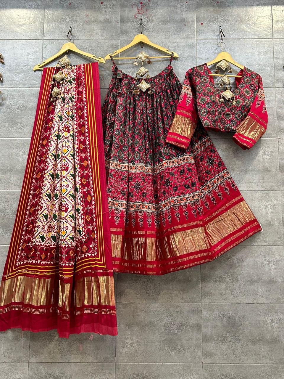 Party Wear Designer Pure Gaji Silk Chaniya Choli Anant Tex Exports Private Limited