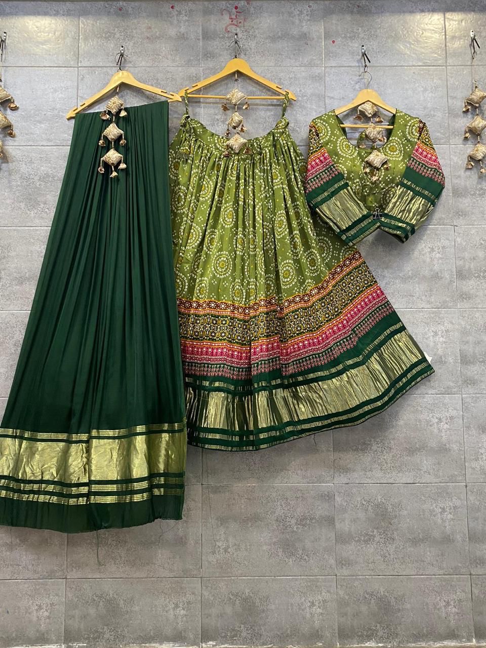 Party Wear Designer Pure Gaji Silk Chaniya Choli Anant Tex Exports Private Limited