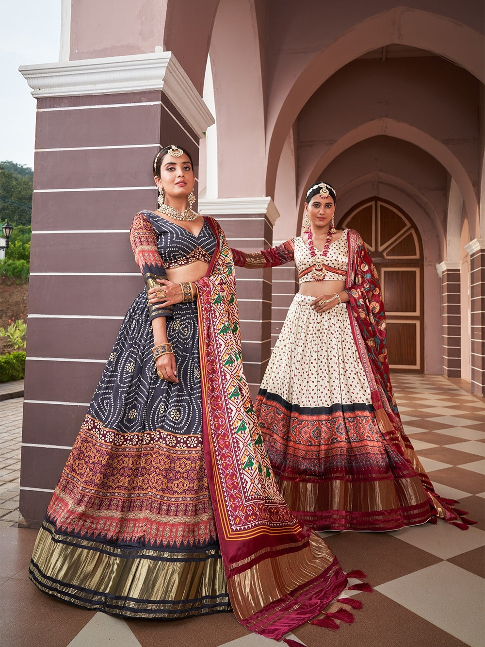 A Beautiful Wedding In Ahmedabad Where The Bride Wore Some Of The Most  Gorgeous Outfit… | Indian bride outfits, Indian wedding bridal outfits,  Latest bridal lehenga