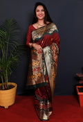 Fancy Trisul silk Saree Anant Tex Exports Private Limited