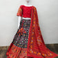 Designer Kids Zari Foil-Work Patoda Silk Lahenga Choli Anant Tex Exports Private Limited