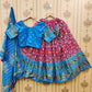 Designer Kids Zari Foil-Work Patoda Silk Lahenga Choli Anant Tex Exports Private Limited