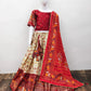 Designer Kids Zari Foil-Work Patoda Silk Lahenga Choli Anant Tex Exports Private Limited