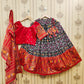 Designer Kids Zari Foil-Work Patoda Silk Lahenga Choli Anant Tex Exports Private Limited