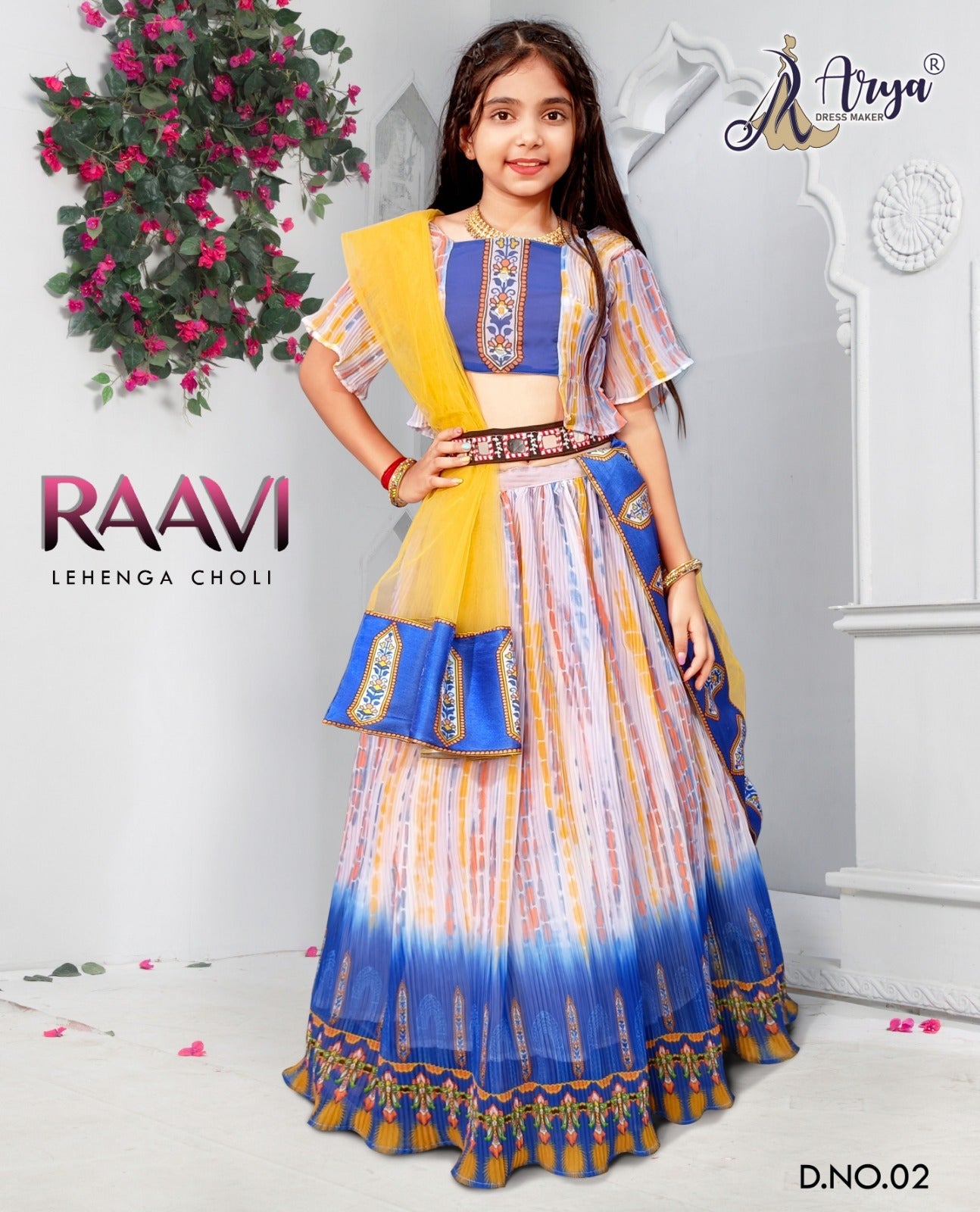 Raavi Kids Lehenga Choli Anant Tex Exports Private Limited