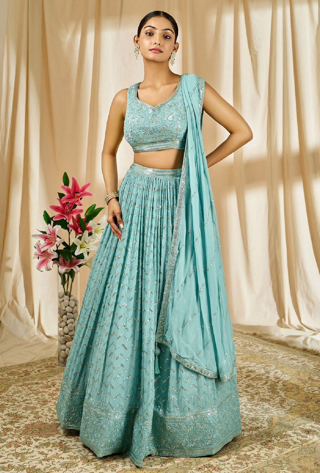 Bollywood Designer Indo western Fashionable Lehenga New Design Bridal wmen  party #Shoppingover #… | Lehenga designs, Designer lehenga choli, Designer  dresses indian