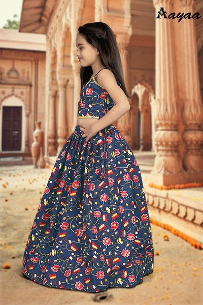 Yaana Vol 1 By Aayaa Kids Lehenga Anant Tex Exports Private Limited