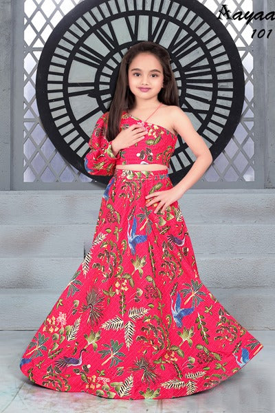 Yaana Vol 1 By Aayaa Kids Lehenga Anant Tex Exports Private Limited