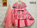 DESIGNER SILK EMBROIDERY KIDS LEHENGA.1013 Anant Tex Exports Private Limited