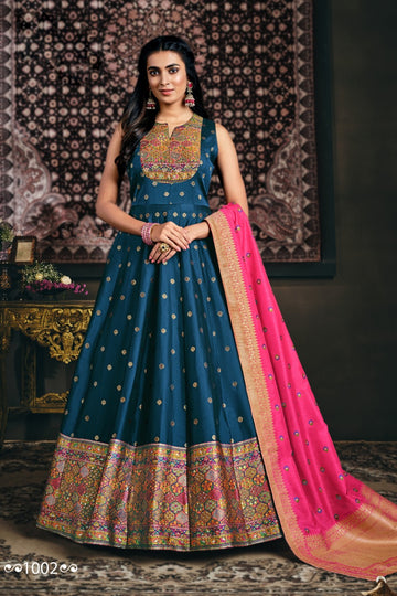 PARTY WEAR BANARASIYA LEHENGA 1002 TO 1003 Anant Tex Exports Private Limited